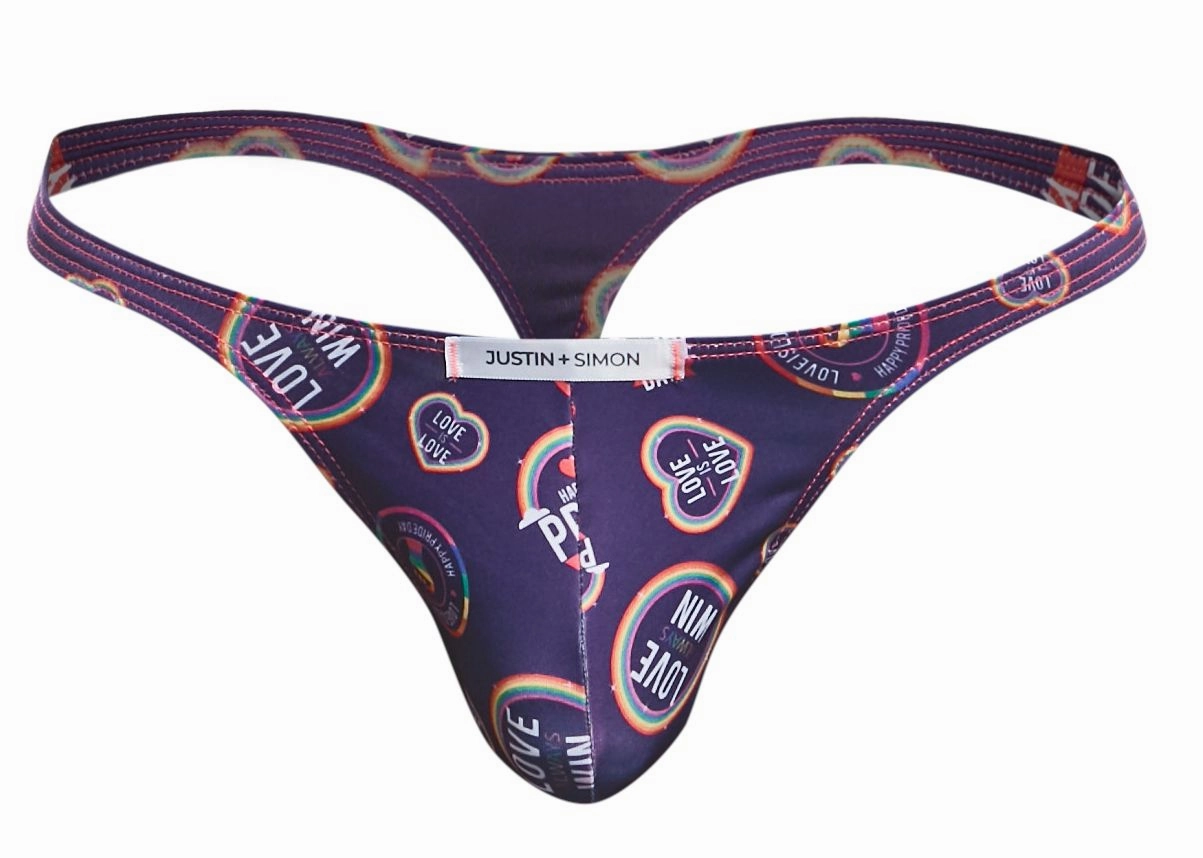 JUSTIN SIMON XSJ03 Classic Thongs Color Pride