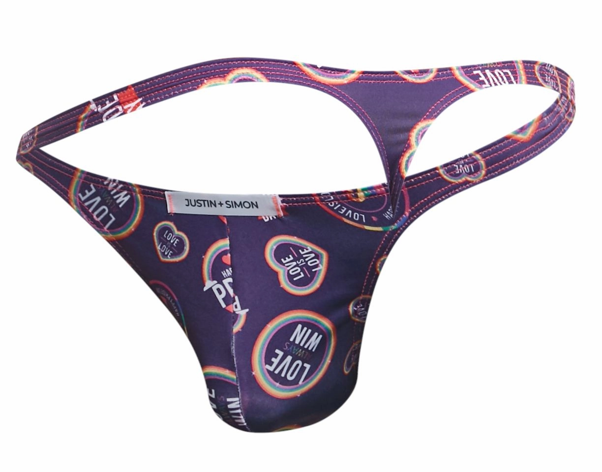 JUSTIN SIMON XSJ03 Classic Thongs Color Pride
