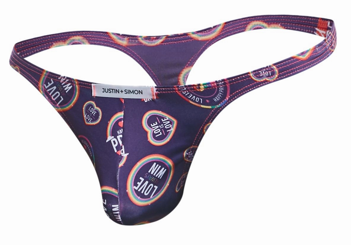 JUSTIN SIMON XSJ03 Classic Thongs Color Pride