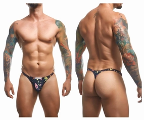 JUSTIN SIMON XSJ03 Classic Thongs Color Psycodelic