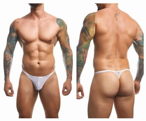 JUSTIN SIMON XSJ03 Classic Thongs Color White Mesh