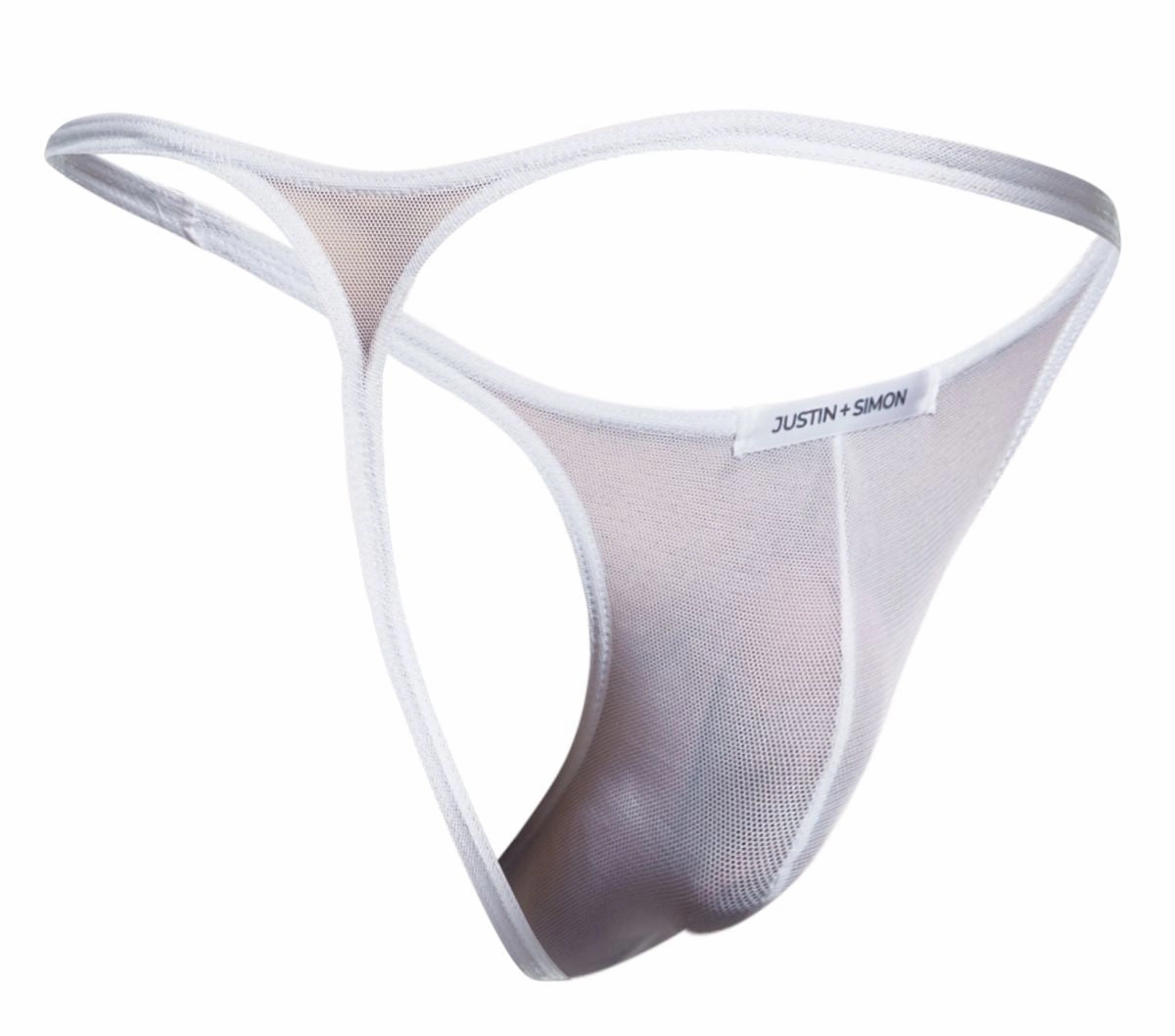 JUSTIN SIMON XSJ03 Classic Thongs Color White Mesh