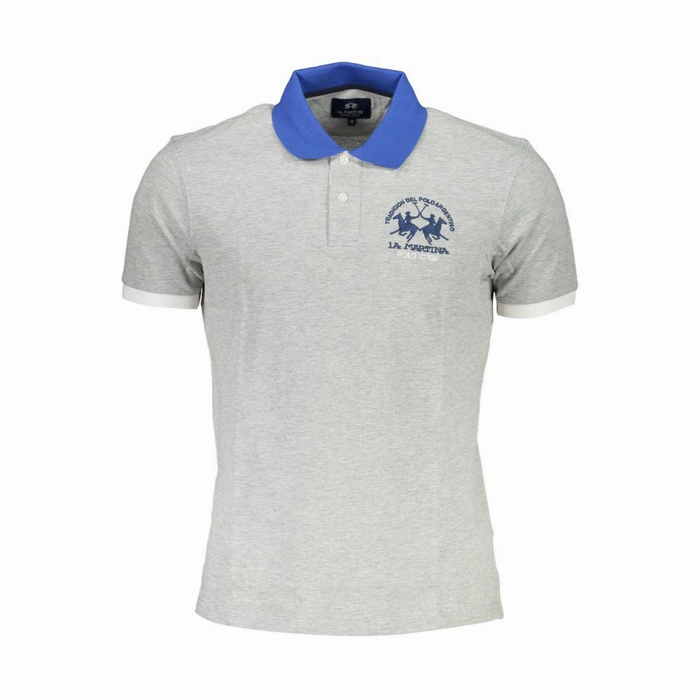 La Martina Cotton Men Polo Men's Shirt