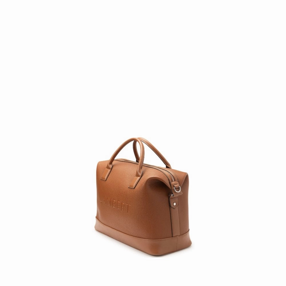 Le Mae - Petit sac de voyage en cuir vegan affogato
