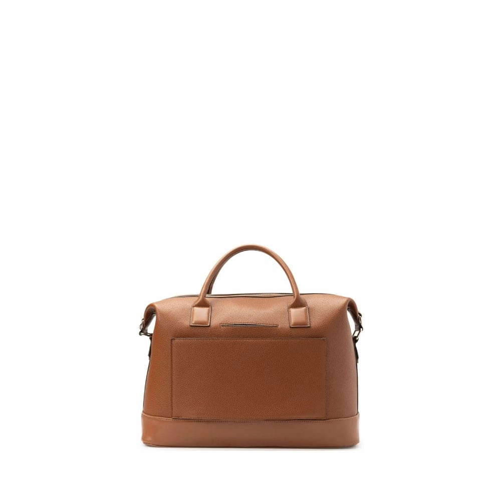 Le Mae - Petit sac de voyage en cuir vegan affogato