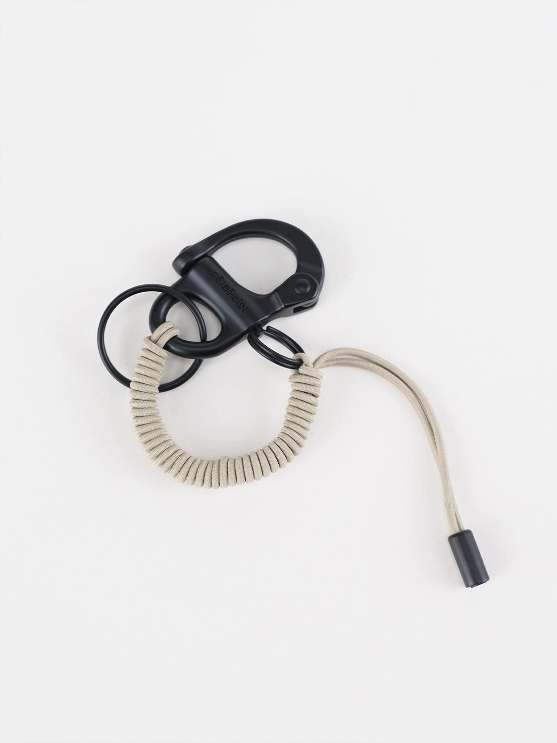 LetGo Keychain Greige/Black