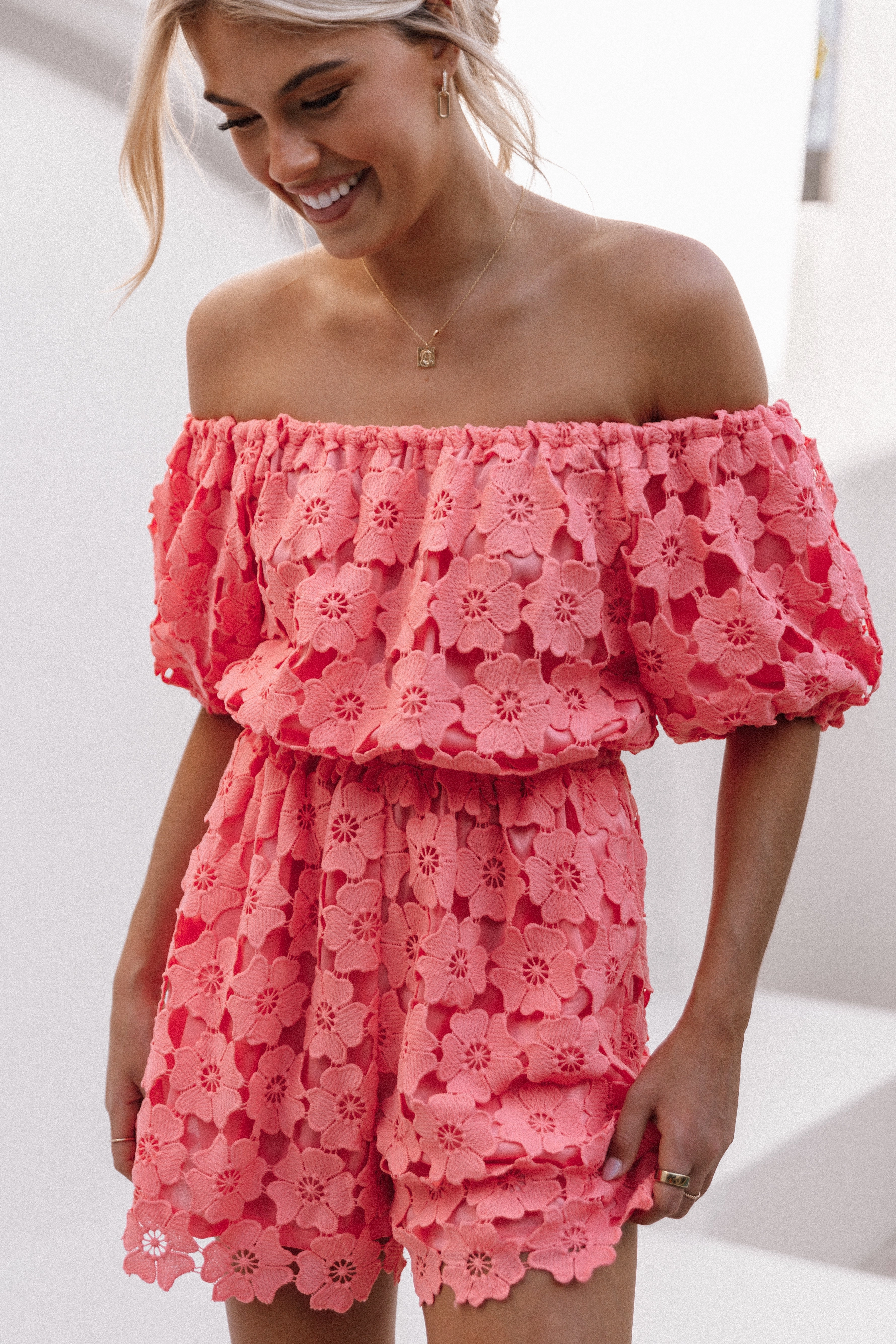 Lilly Playsuit - Watermelon