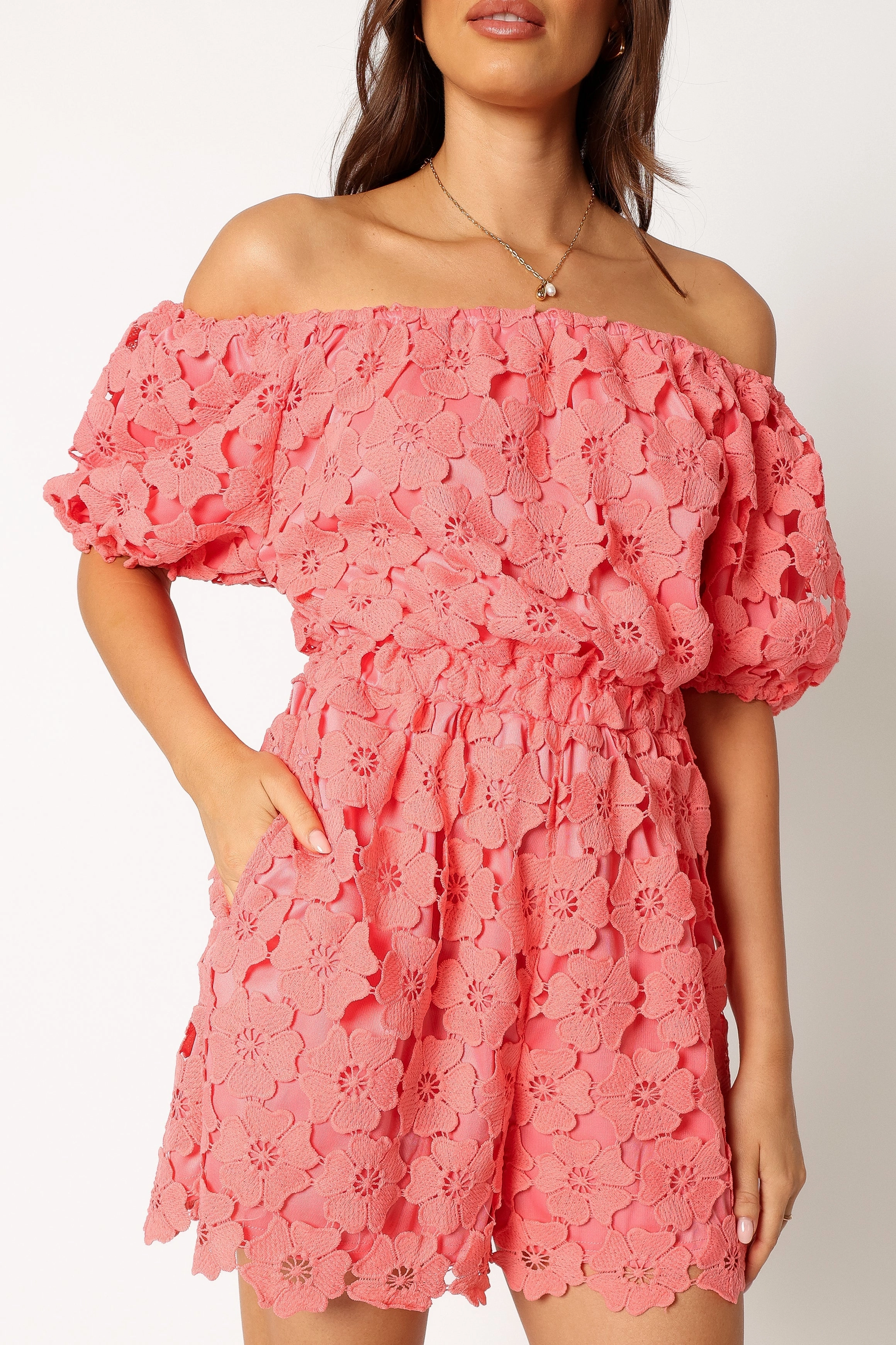 Lilly Playsuit - Watermelon