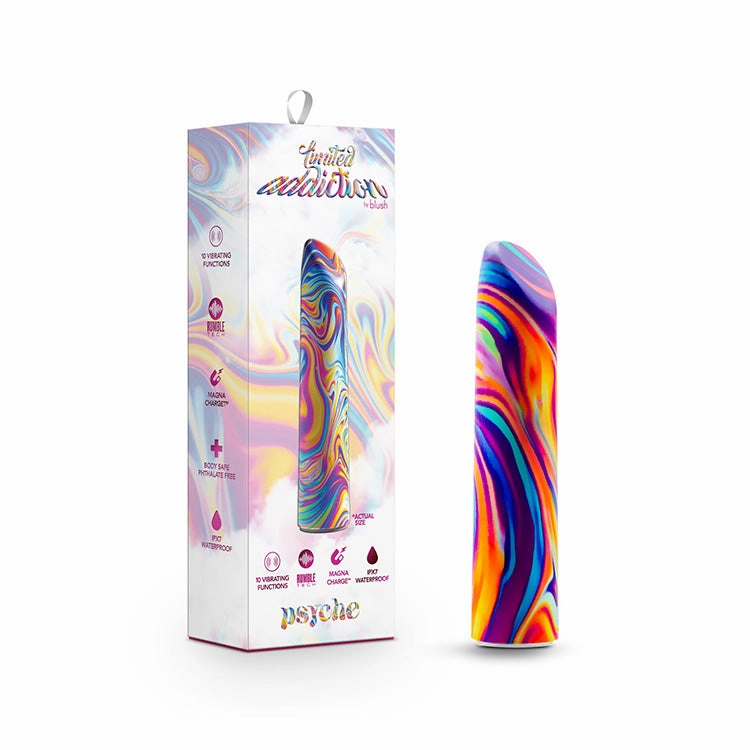 Limited Addiction Psyche Rainbow Bullet Vibrator
