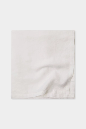 Linen Table Cloth White
