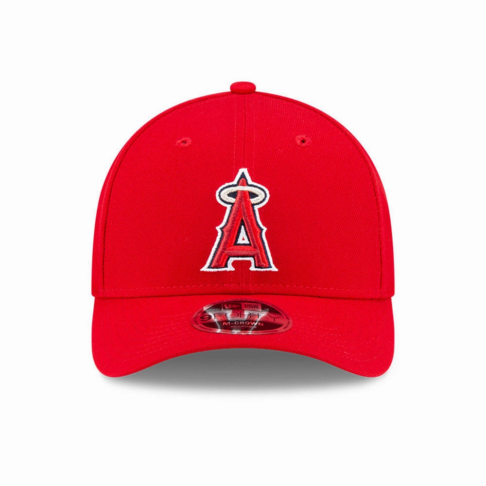 Los Angeles Angels Angels Red New Era Player Replica M-Crown 9FORTY Adjustable Hat