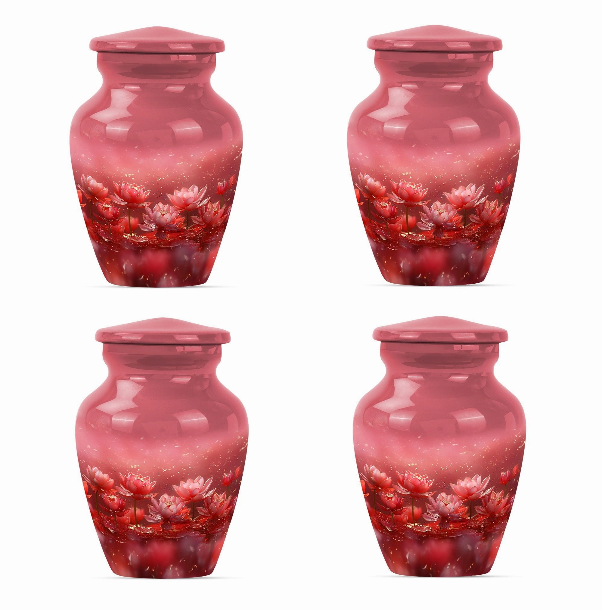 Lotus Tribute Cremation Urn - Cherished Memorial Keepsake