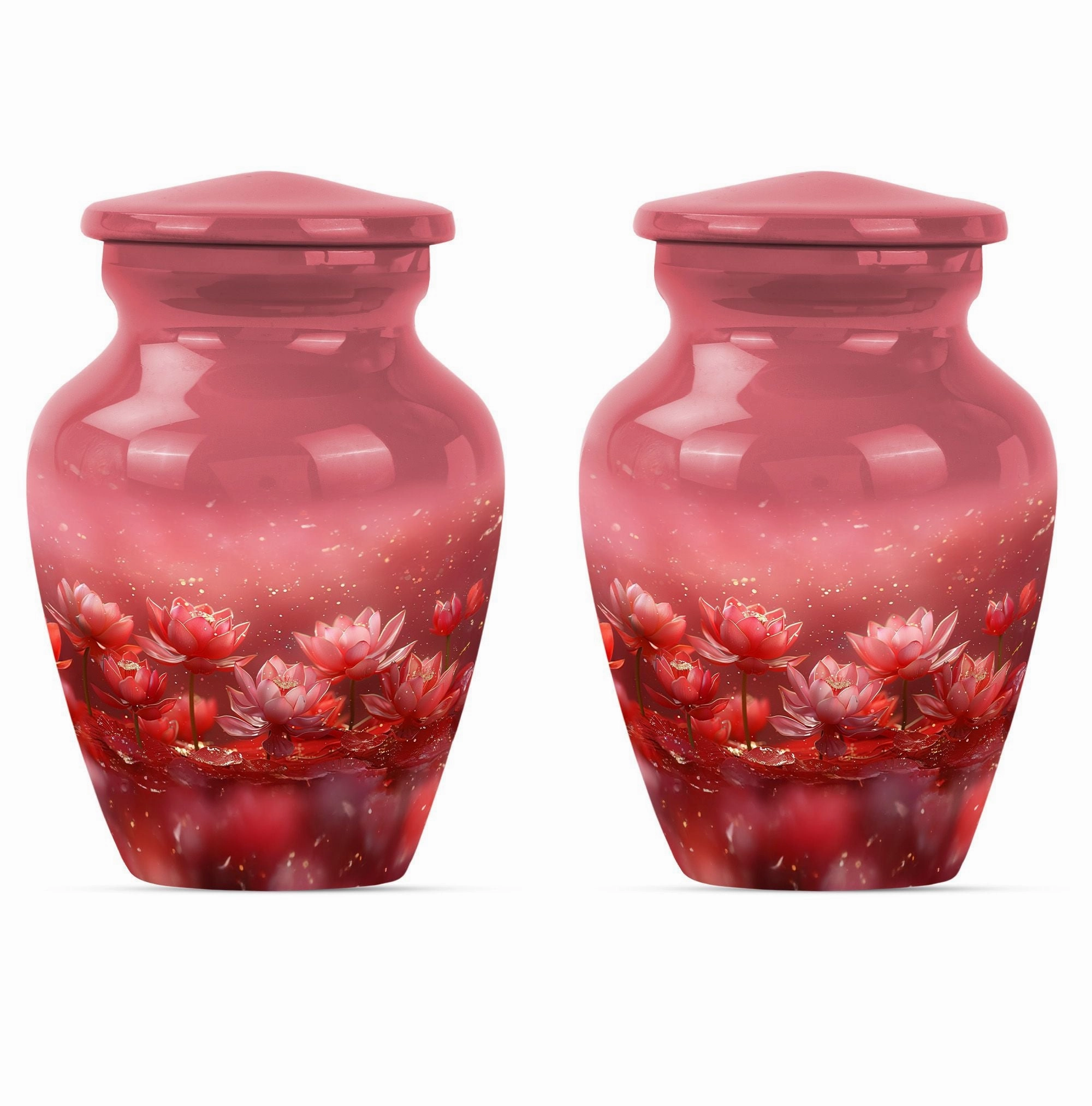 Lotus Tribute Cremation Urn - Cherished Memorial Keepsake