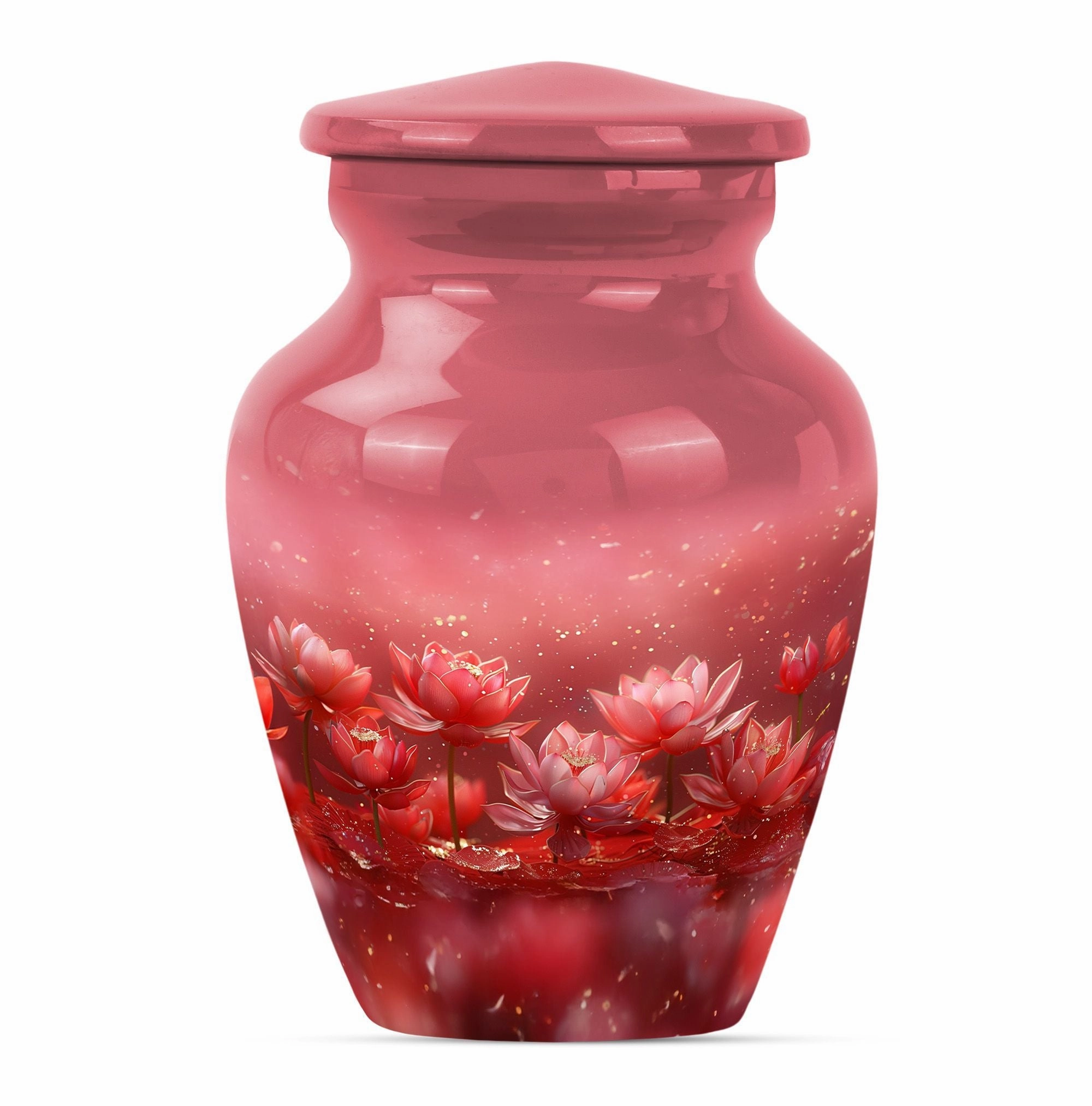 Lotus Tribute Cremation Urn - Cherished Memorial Keepsake