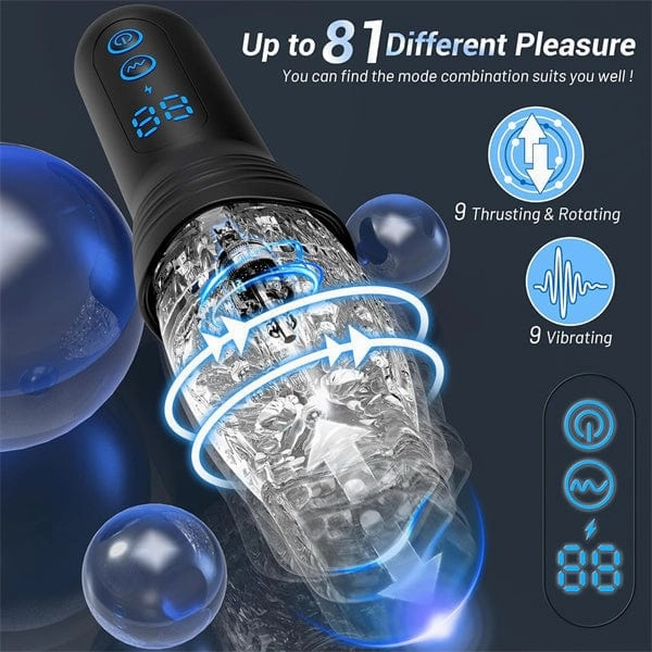 Lurevibe - Gawk Gawk 4000 Masturbator Electric Sex Toy Masturbator Cup