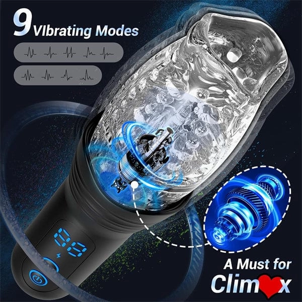 Lurevibe - Gawk Gawk 4000 Masturbator Electric Sex Toy Masturbator Cup