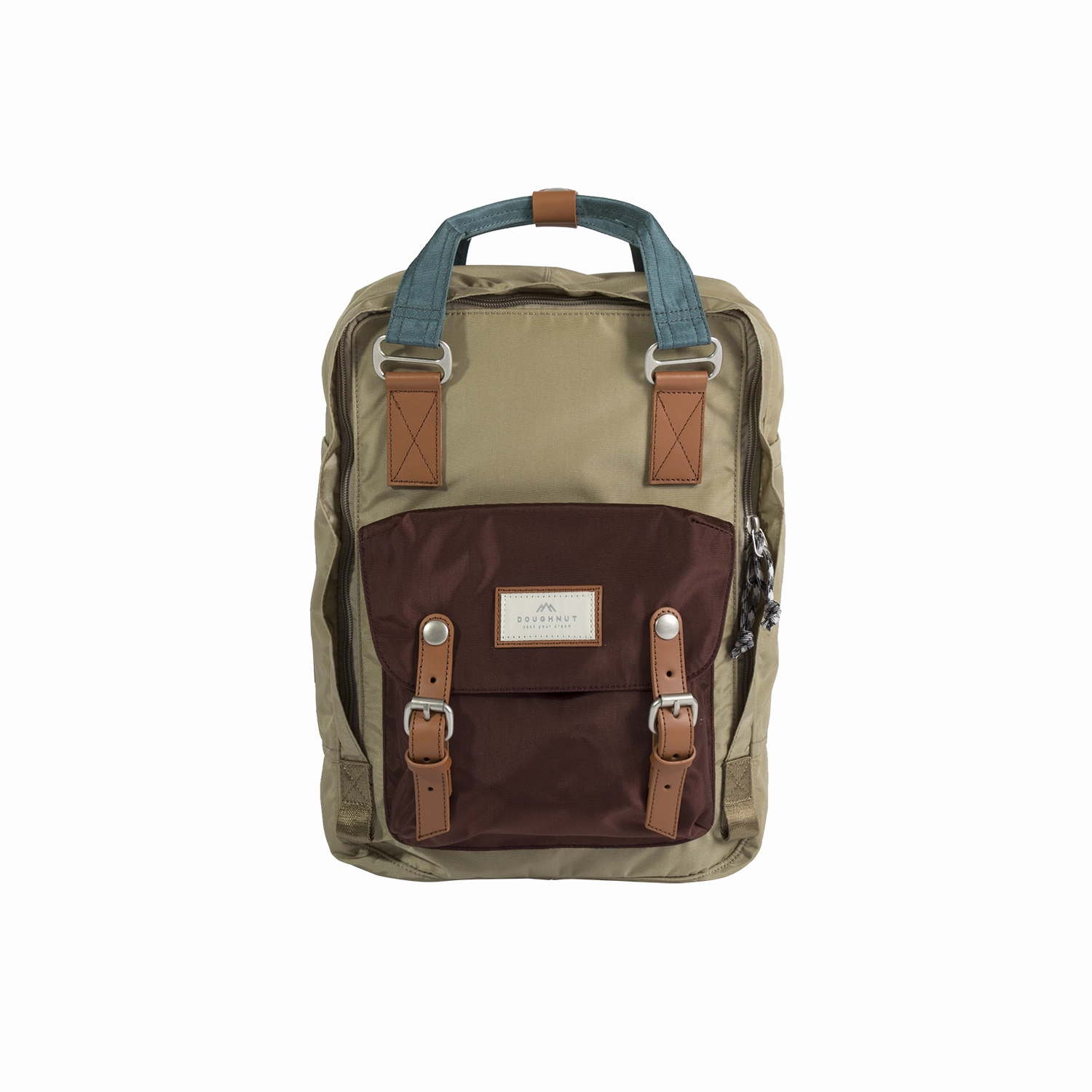 Macaroon Glossy Blocking Series Backpack