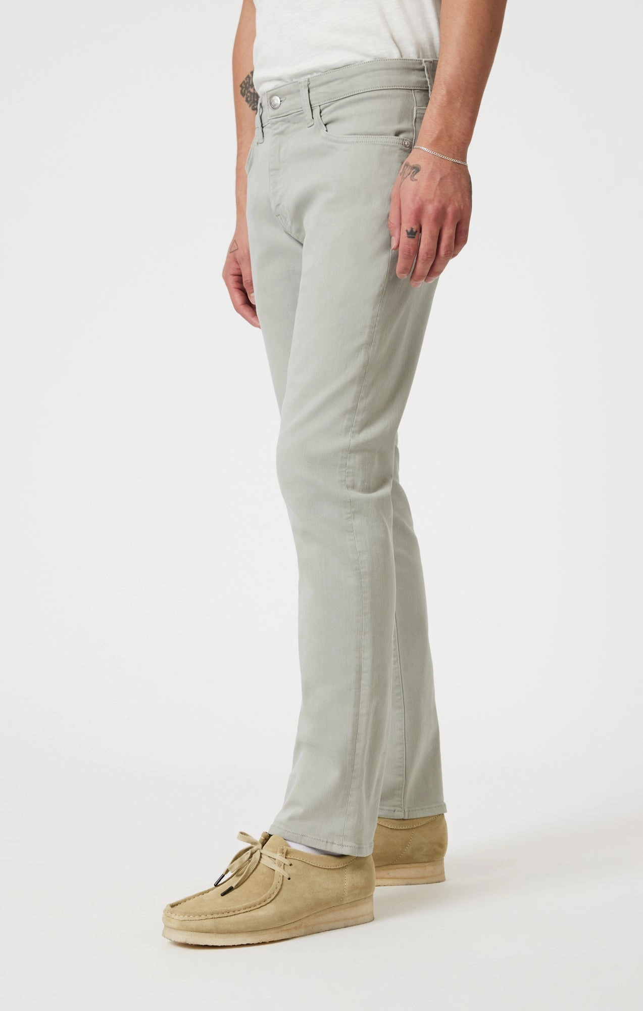 MARCUS SLIM STRAIGHT LEG IN LIGHT SAGE SUPERMOVE