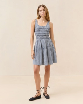 Melody Gathered Mini Dress