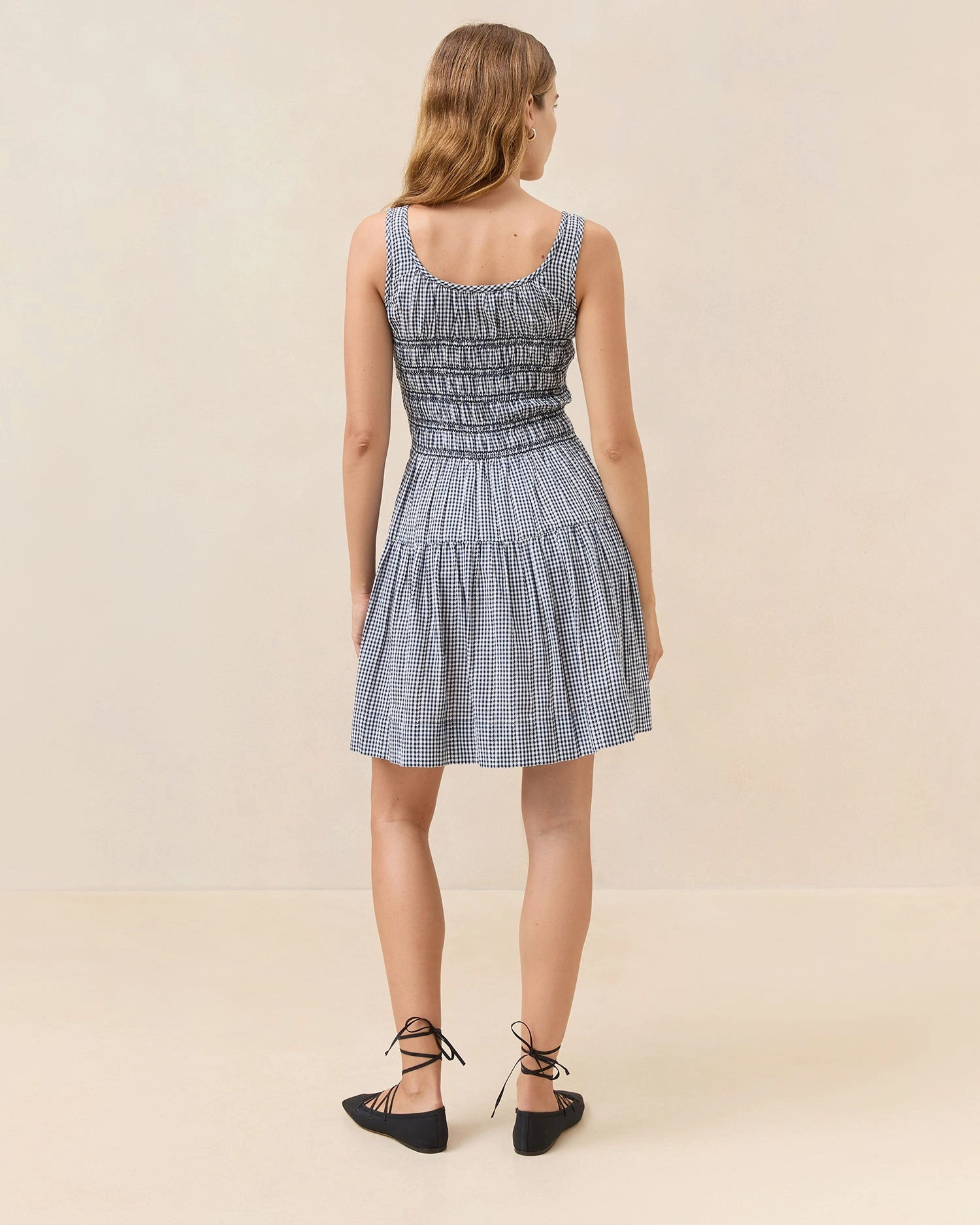 Melody Gathered Mini Dress
