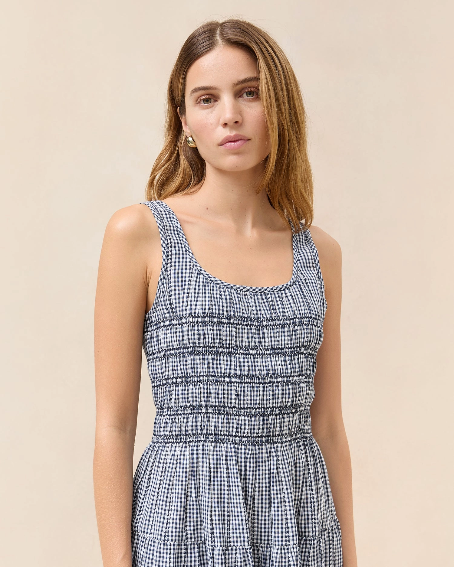 Melody Gathered Mini Dress