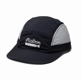 Neighborhood Nh X Malbon Golf Camper Hat Black  251HC54N-HT01
