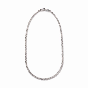 Neighborhood Silver Bold Chain Necklace Silver  251IVNH-AC04