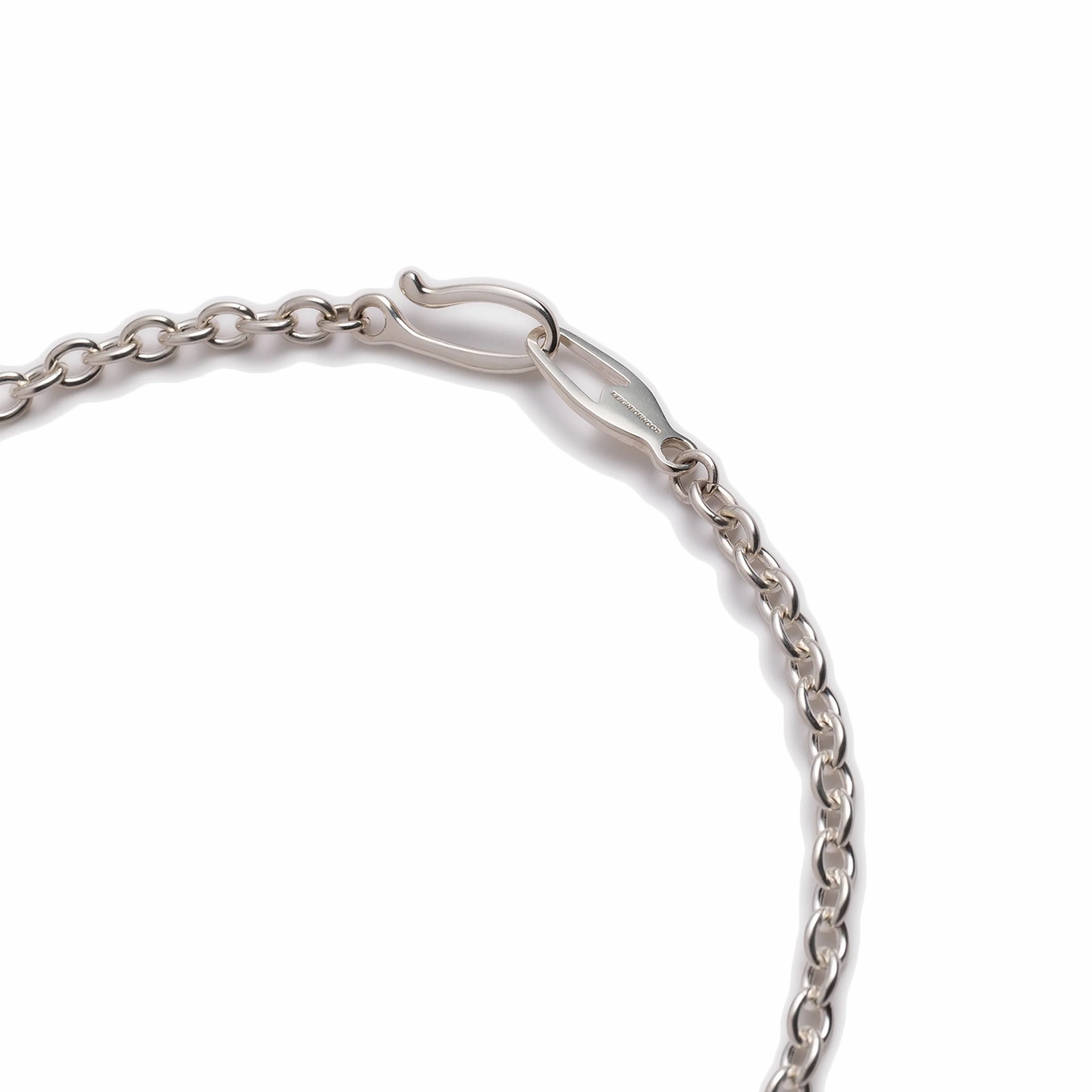 Neighborhood Silver Bold Chain Necklace Silver  251IVNH-AC04