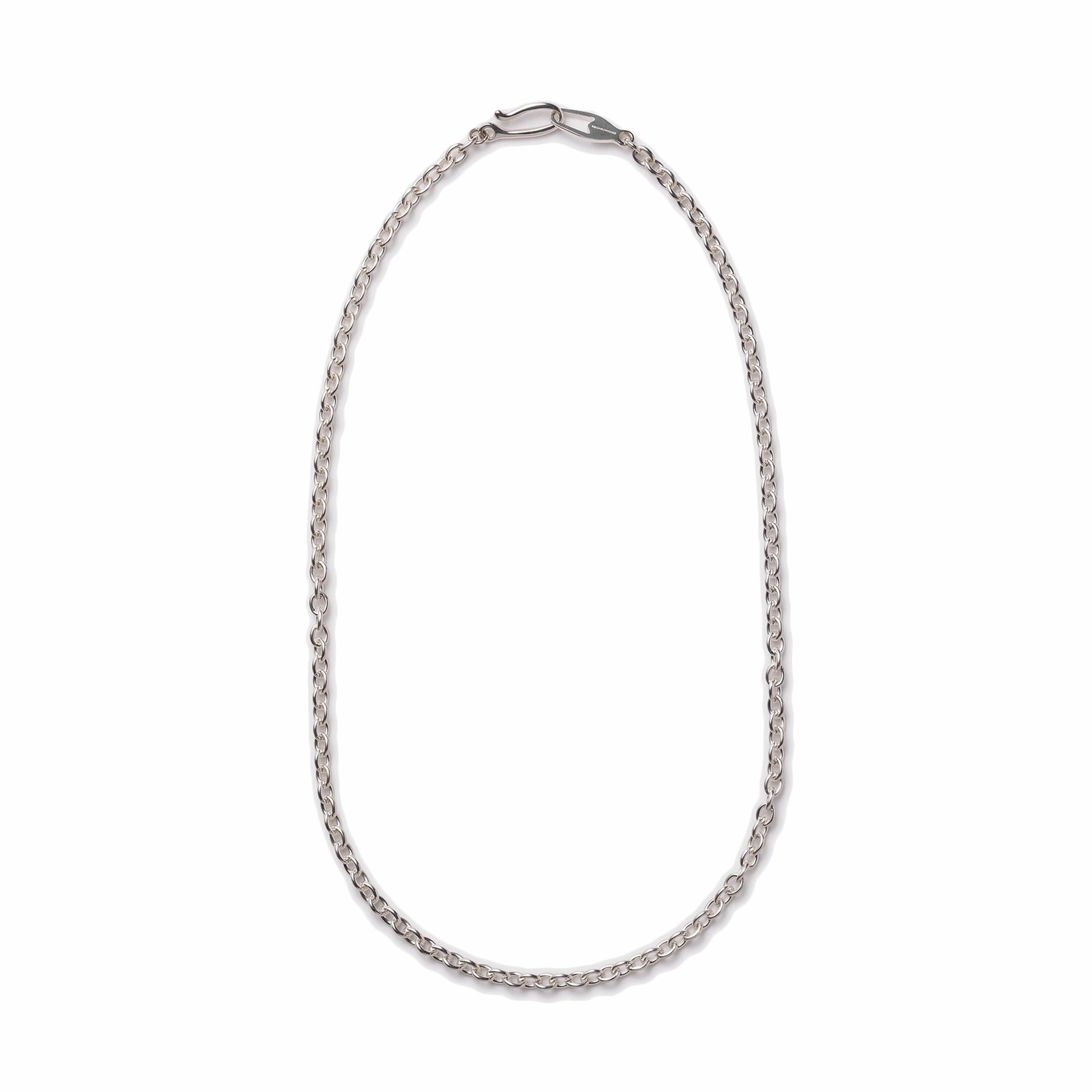 Neighborhood Silver Bold Chain Necklace Silver  251IVNH-AC04