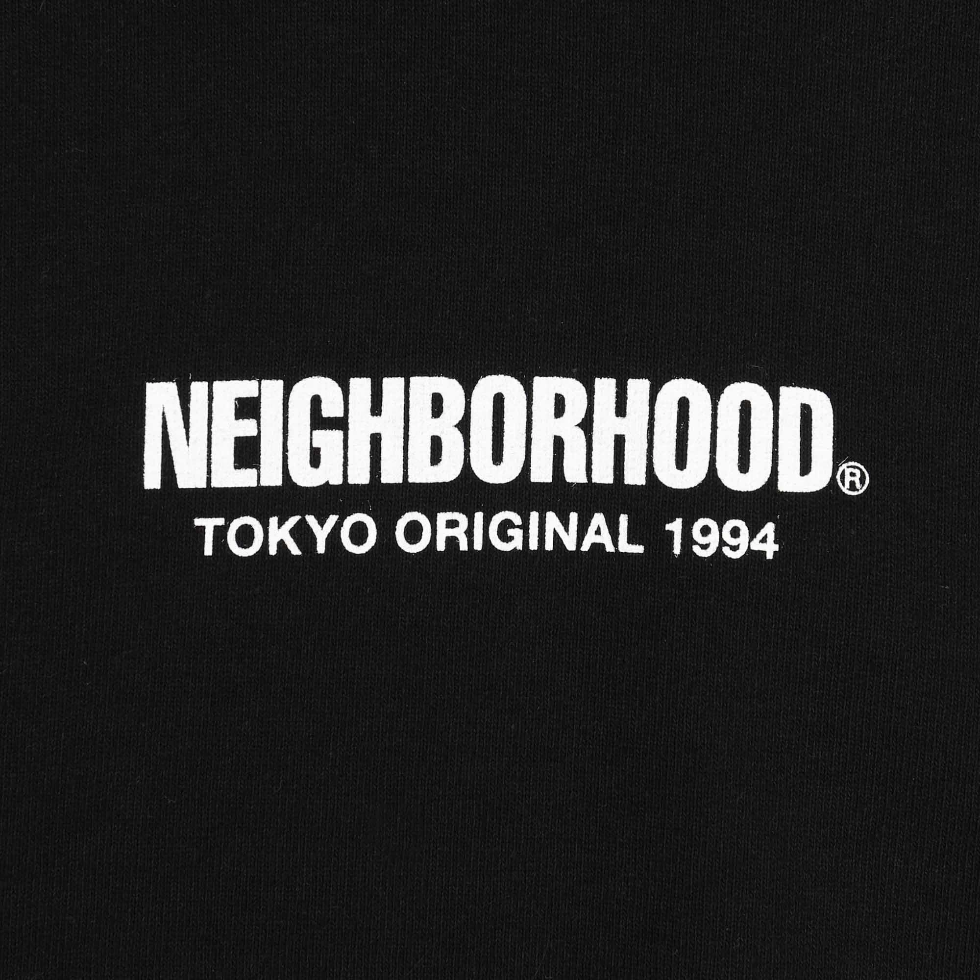 Neighborhood Solid Sweat Hoodie L/S Black