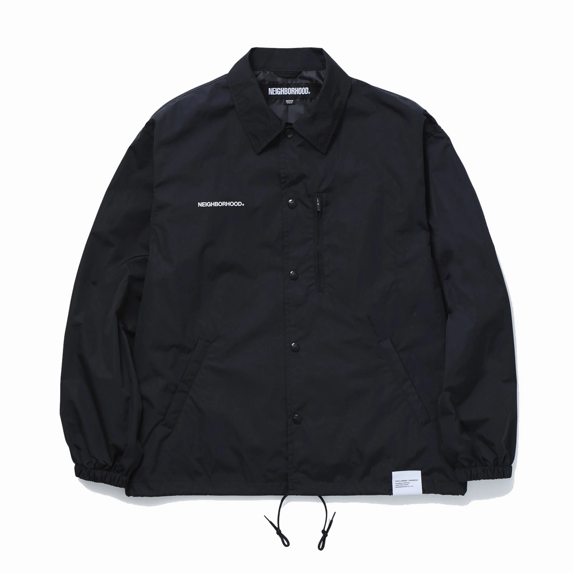 Neighborhood Windbreaker Jacket-2 Black