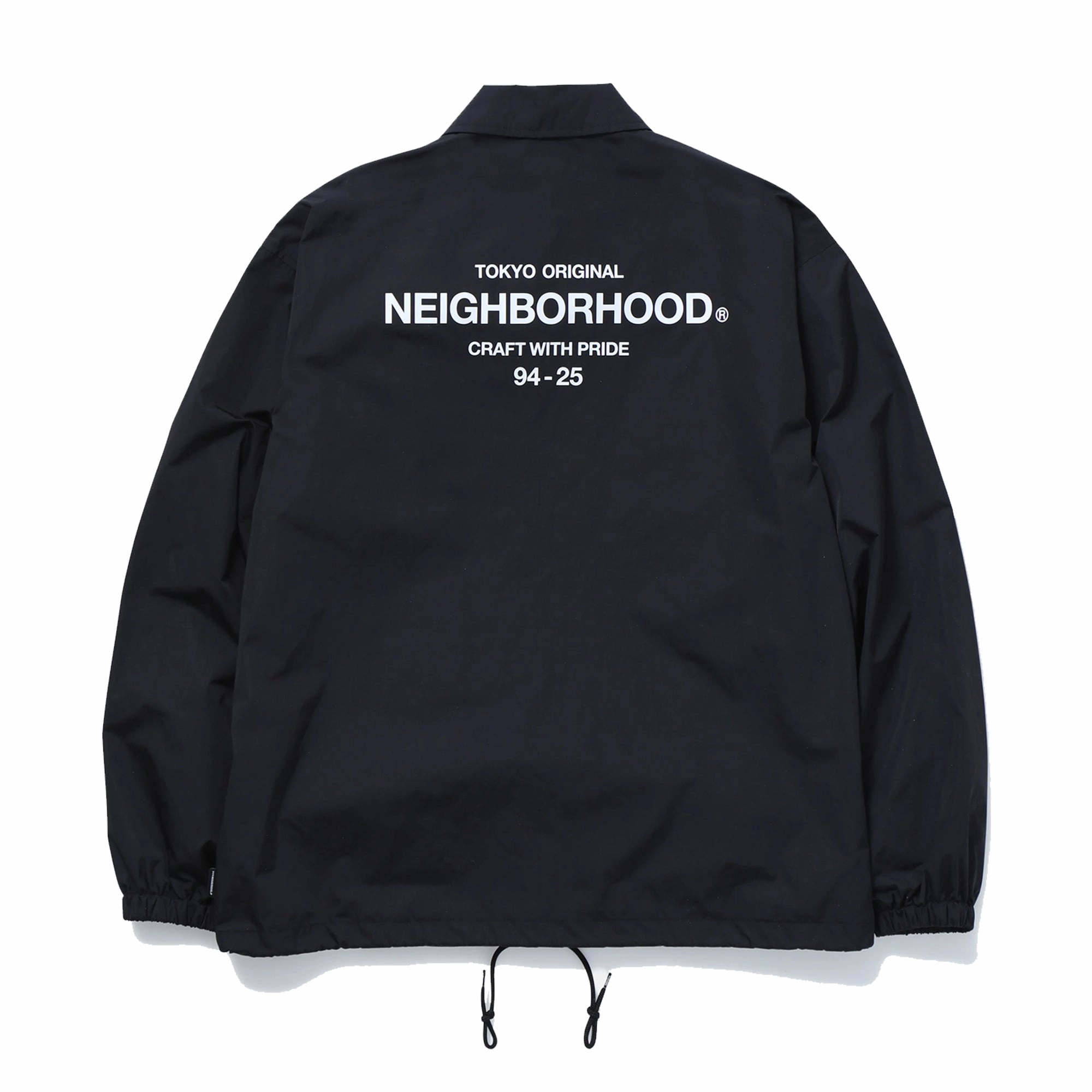 Neighborhood Windbreaker Jacket-2 Black