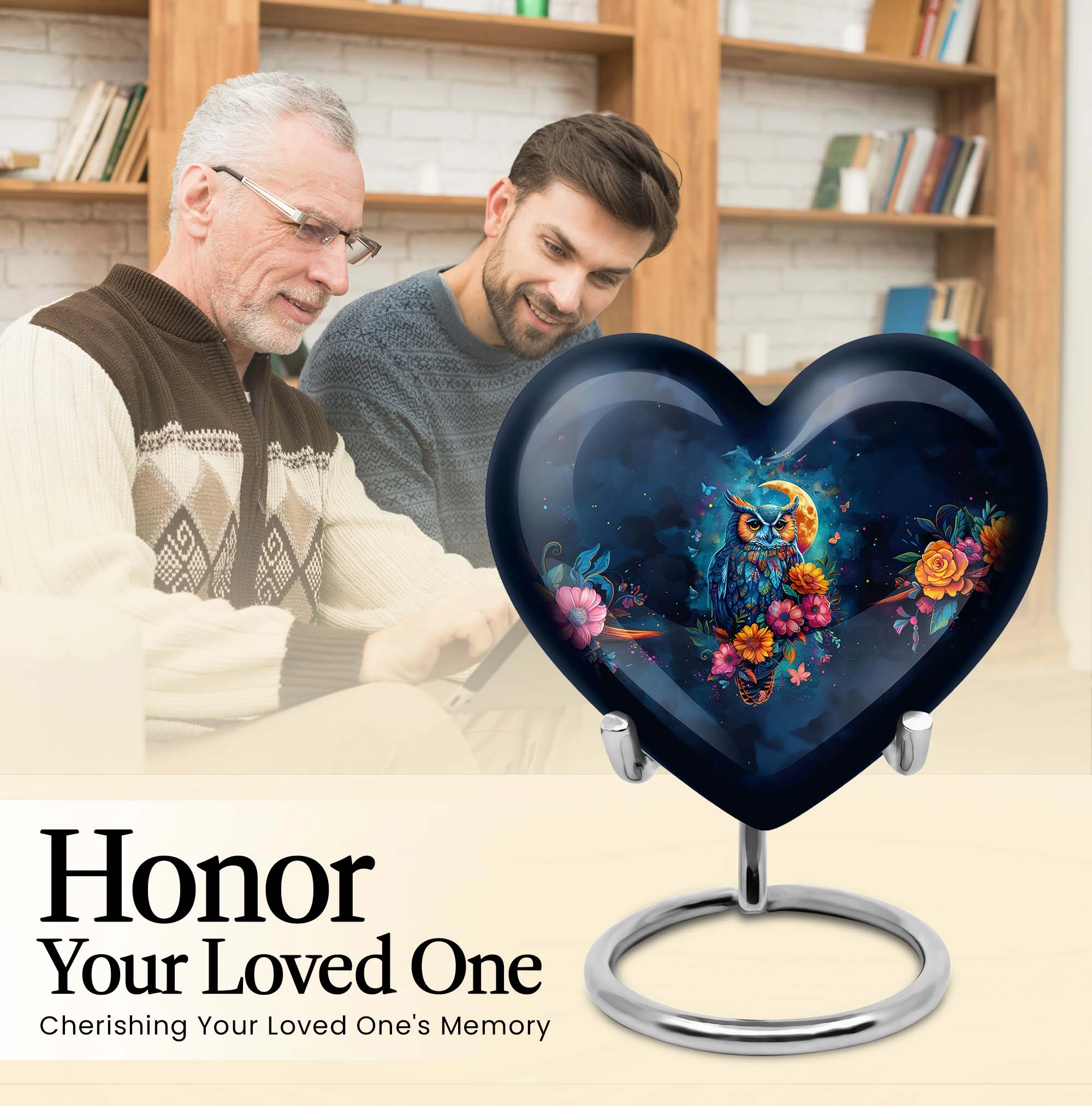 OwlMade EverLast: Conscientiously Crafted Cremation Urn To Honor & Remember Dad