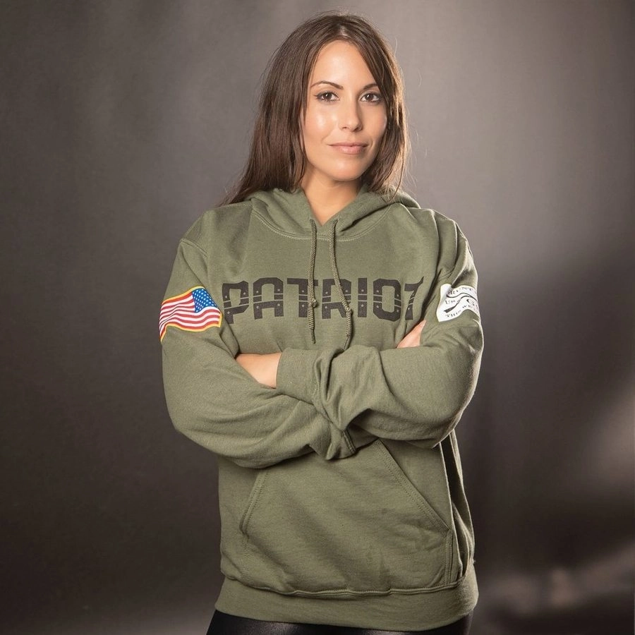 Patriot Hoodie - Military Green