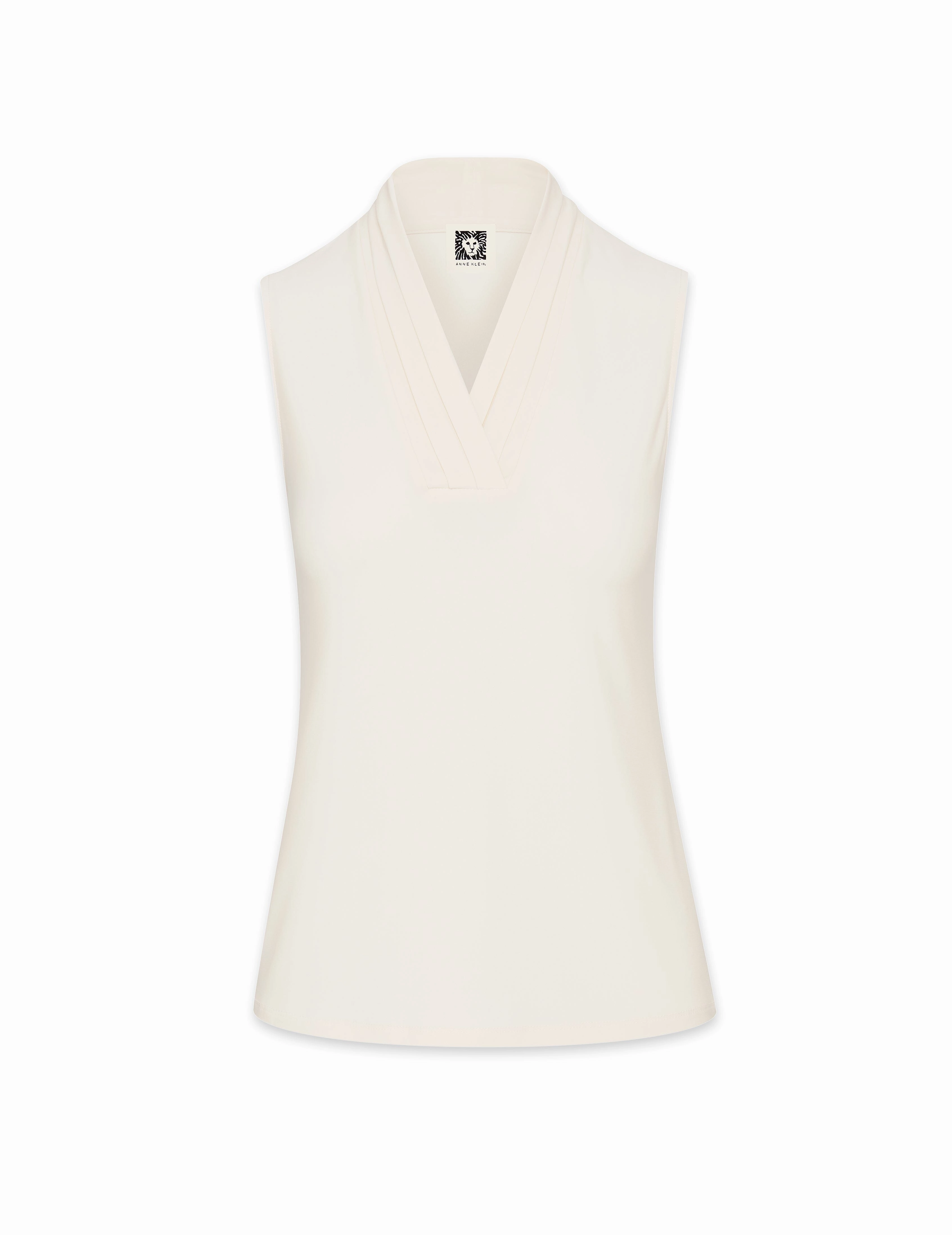 Petite V-Neck Triple Pleat Top- Sale