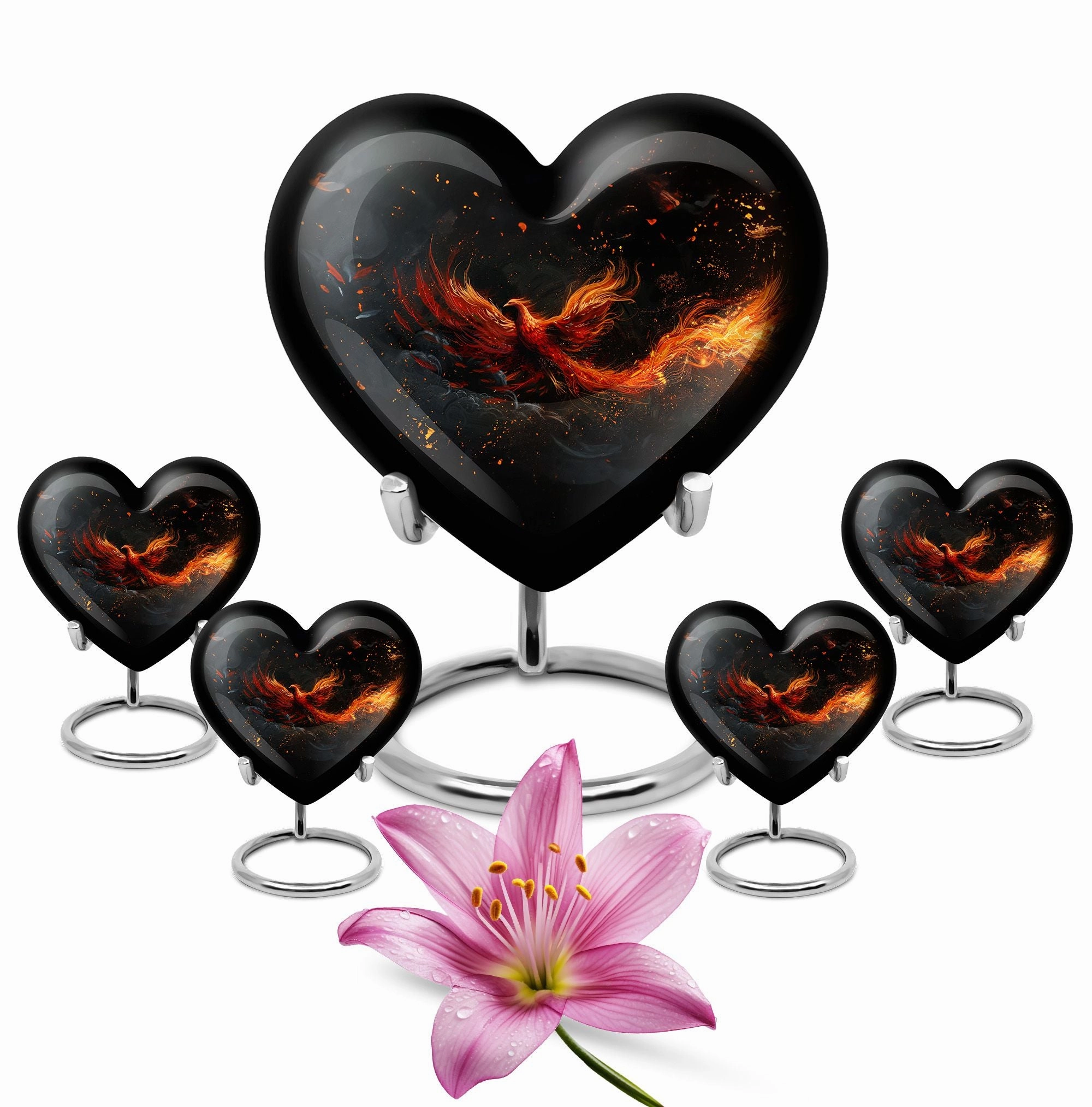 Phoenix Urn Infinite Comfort - Commemorating Life and Love