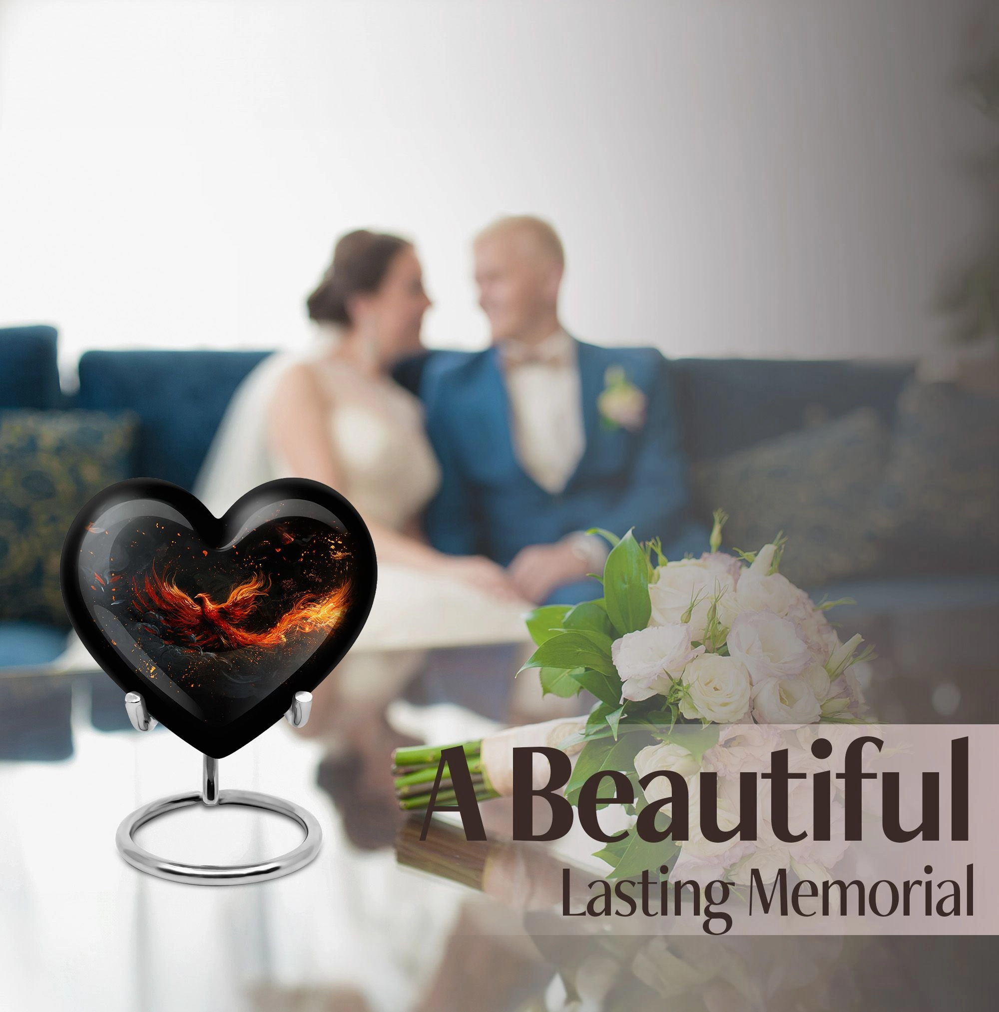 Phoenix Urn Infinite Comfort - Commemorating Life and Love