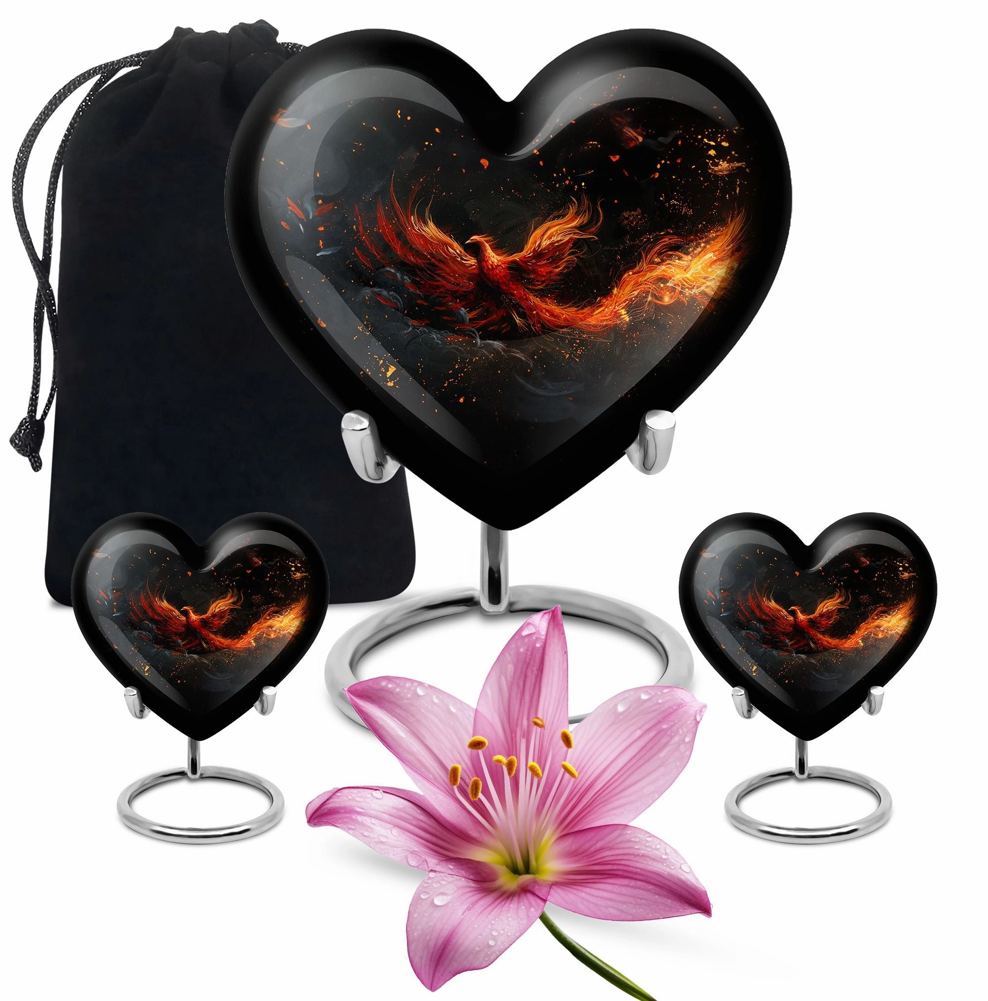 Phoenix Urn Infinite Comfort - Commemorating Life and Love