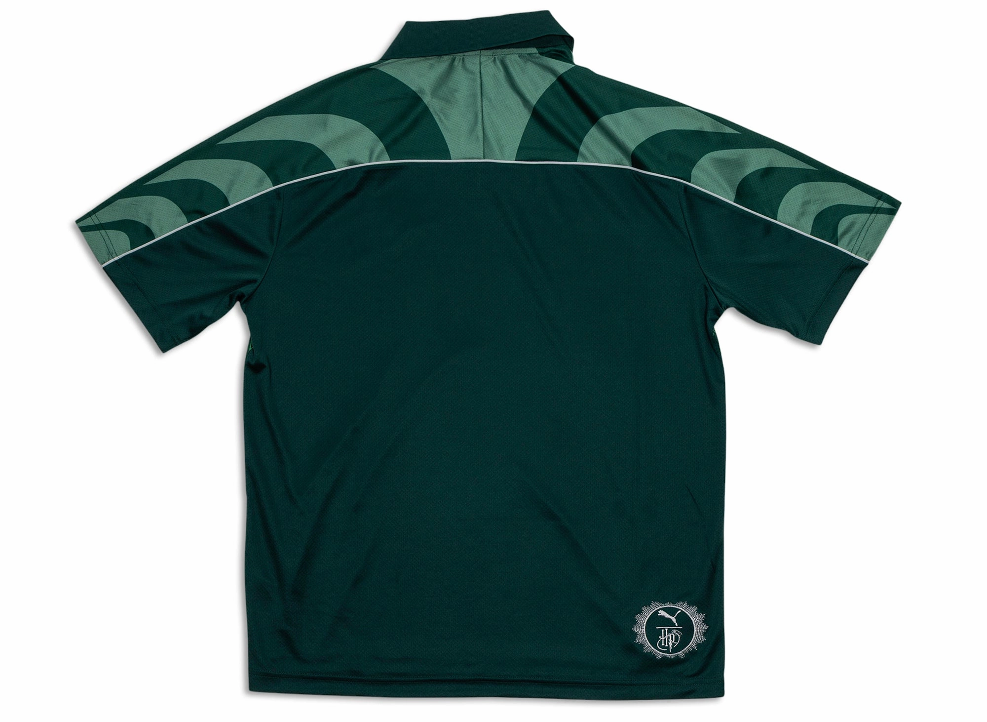 Puma x Harry Potter Relaxed Football Jersey in Dark Myrtle xld