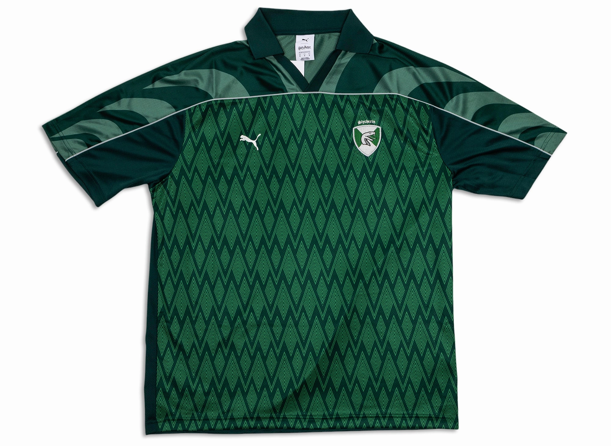 Puma x Harry Potter Relaxed Football Jersey in Dark Myrtle xld