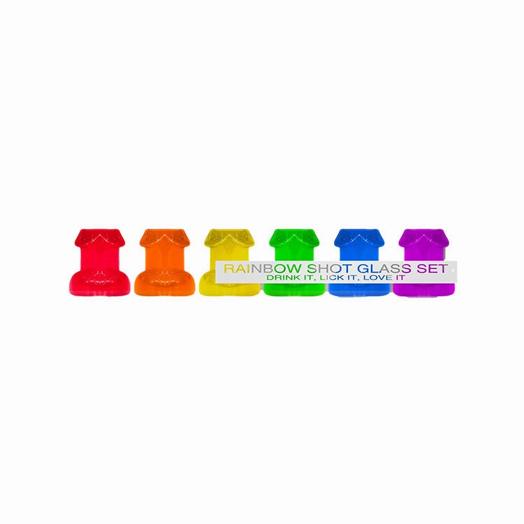 Rainbow Shot Glass Set