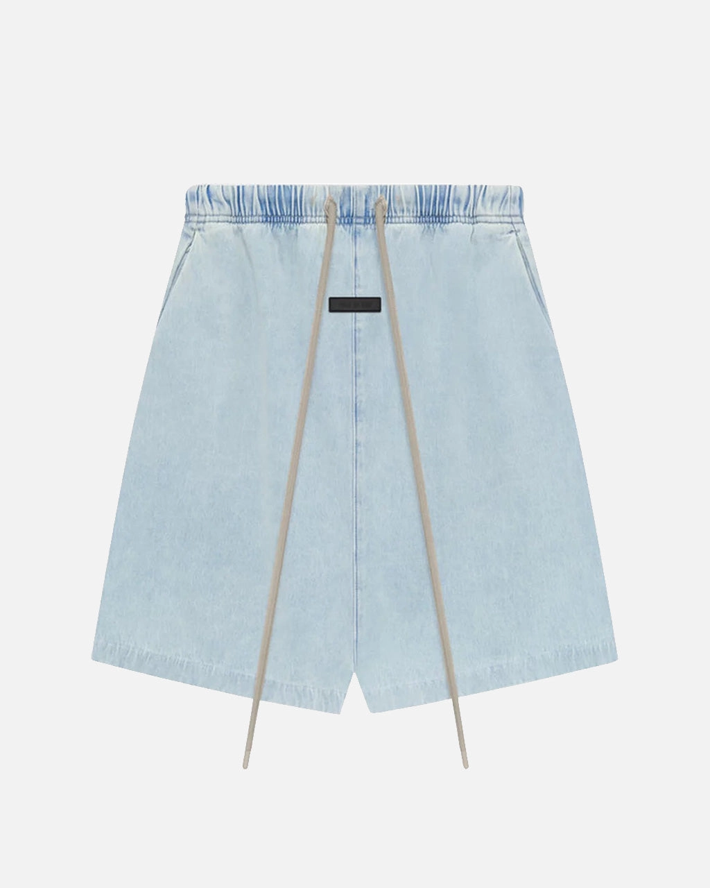 Relaxed Short Light Wash Denim