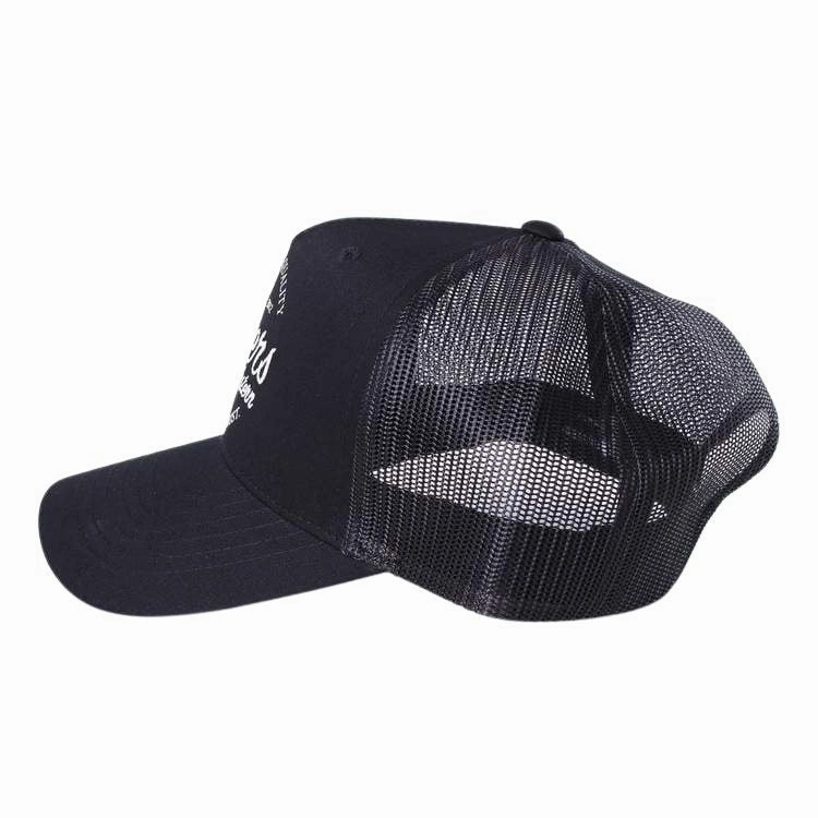Ringers Western Boundary Trucker Cap - Jet Black