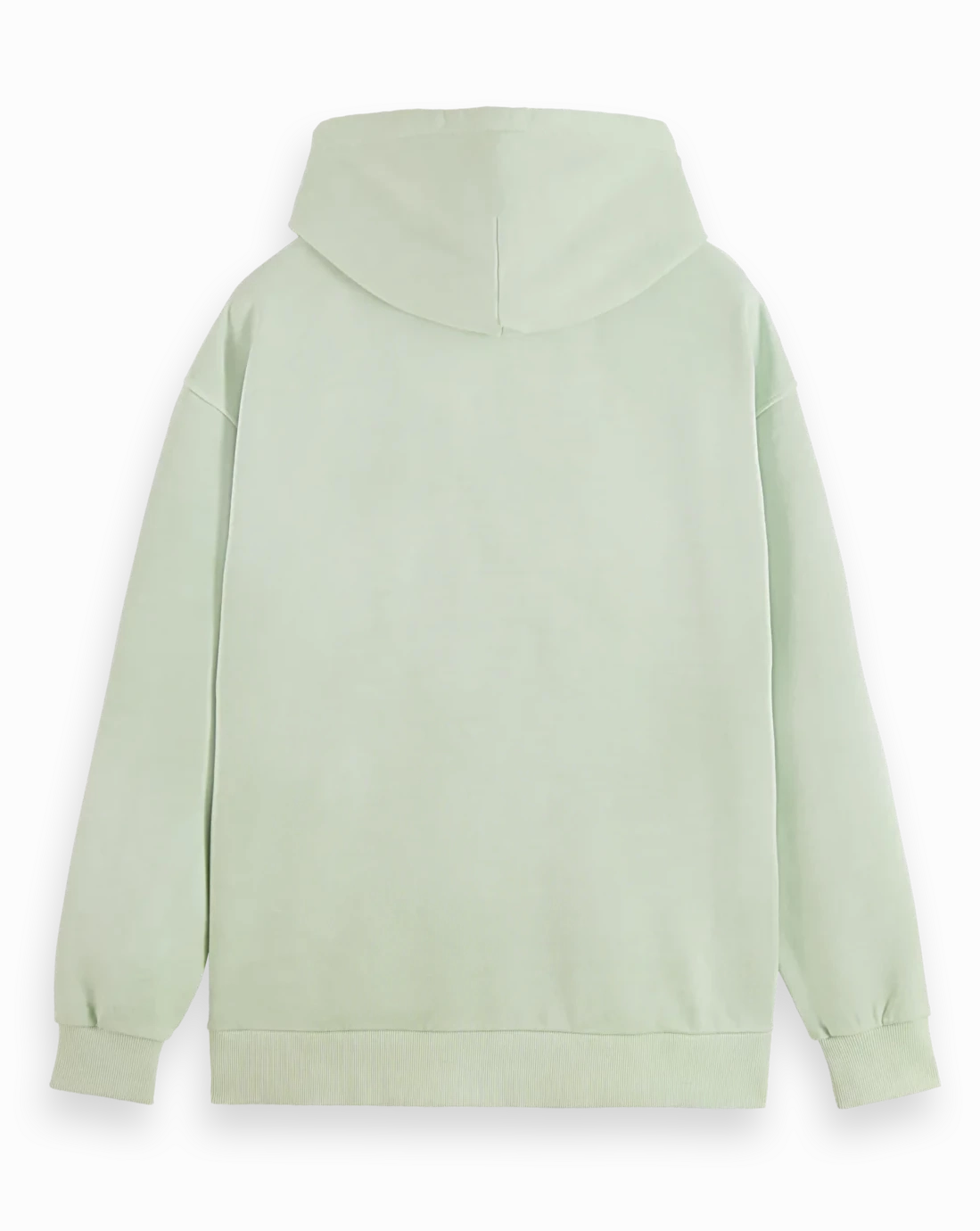 Scotch & Soda Plant-dyed Unisex Hoodie - MINT
