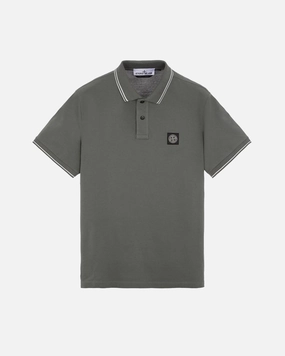 Short Sleeve Polo Musk Green