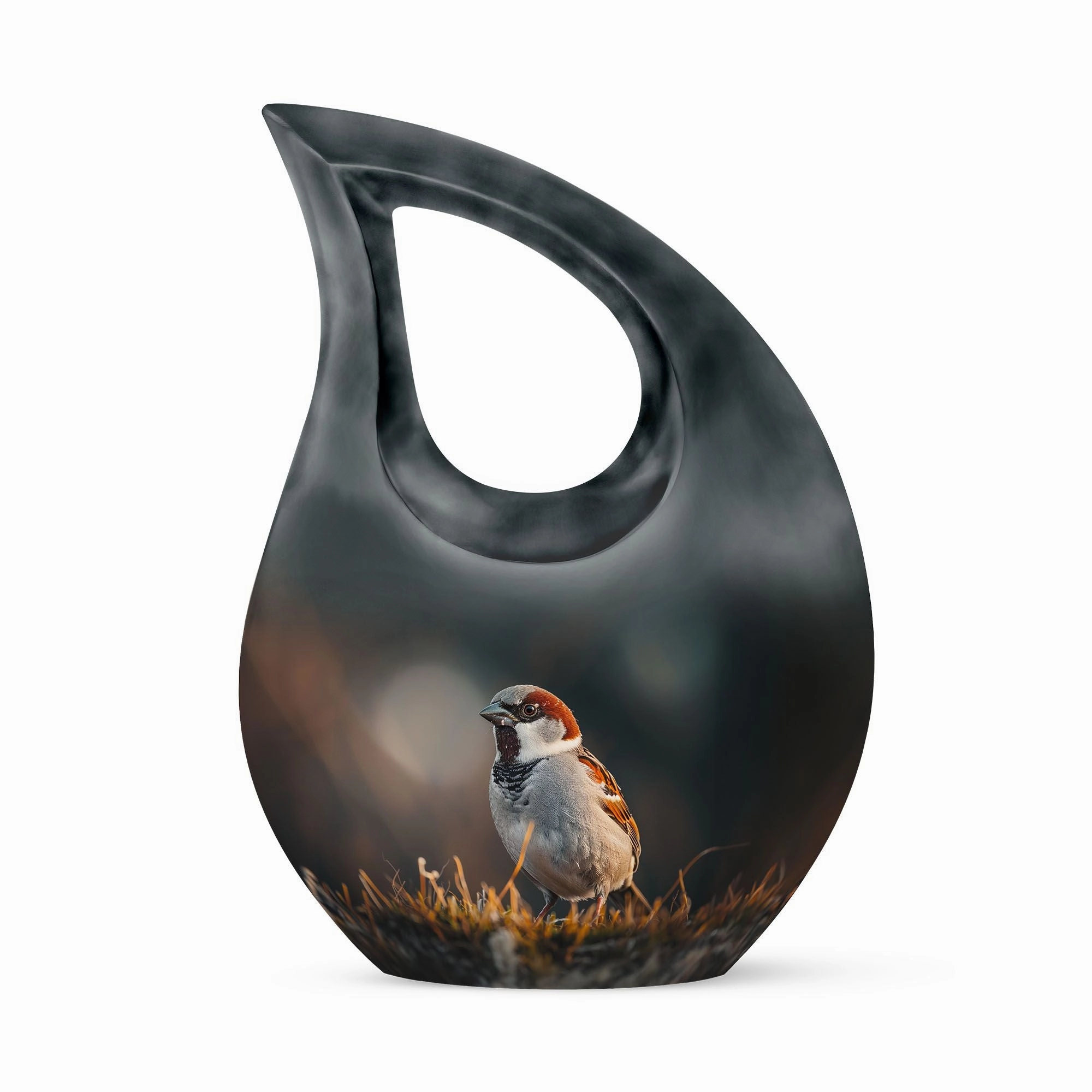 Sparrow Urn: Cremation Urn For Ashes For Adults