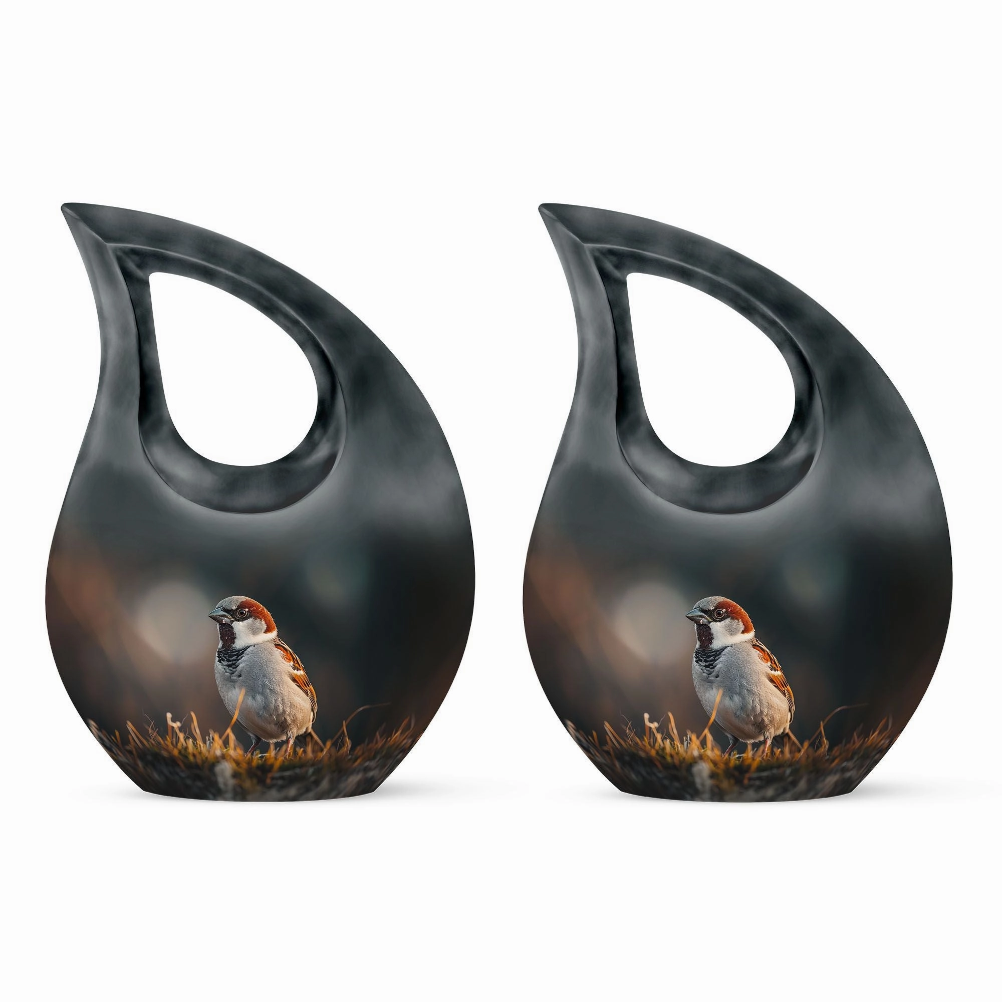 Sparrow Urn: Cremation Urn For Ashes For Adults