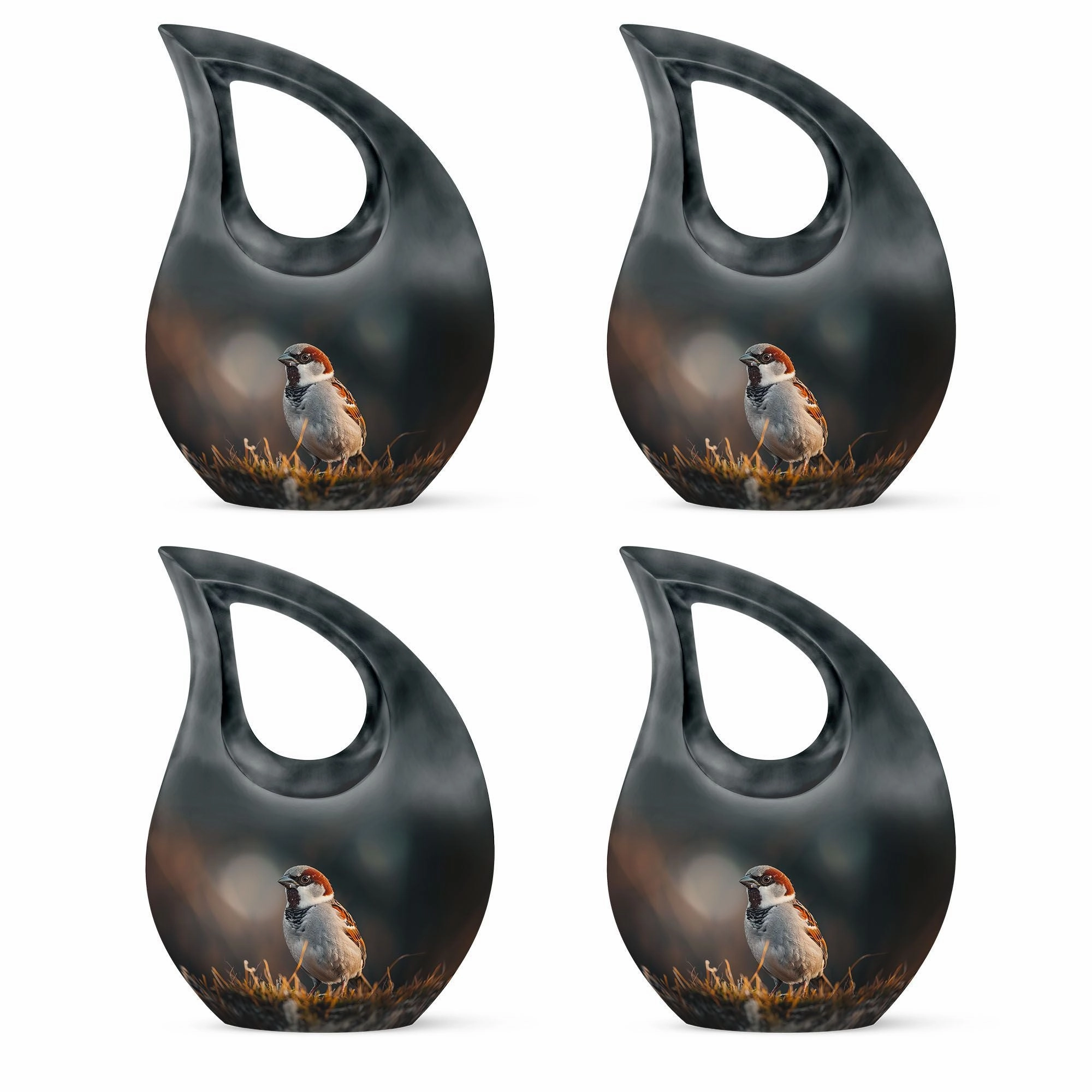 Sparrow Urn: Cremation Urn For Ashes For Adults