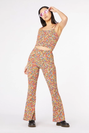 Sprinkle Cotton Flare Pant
