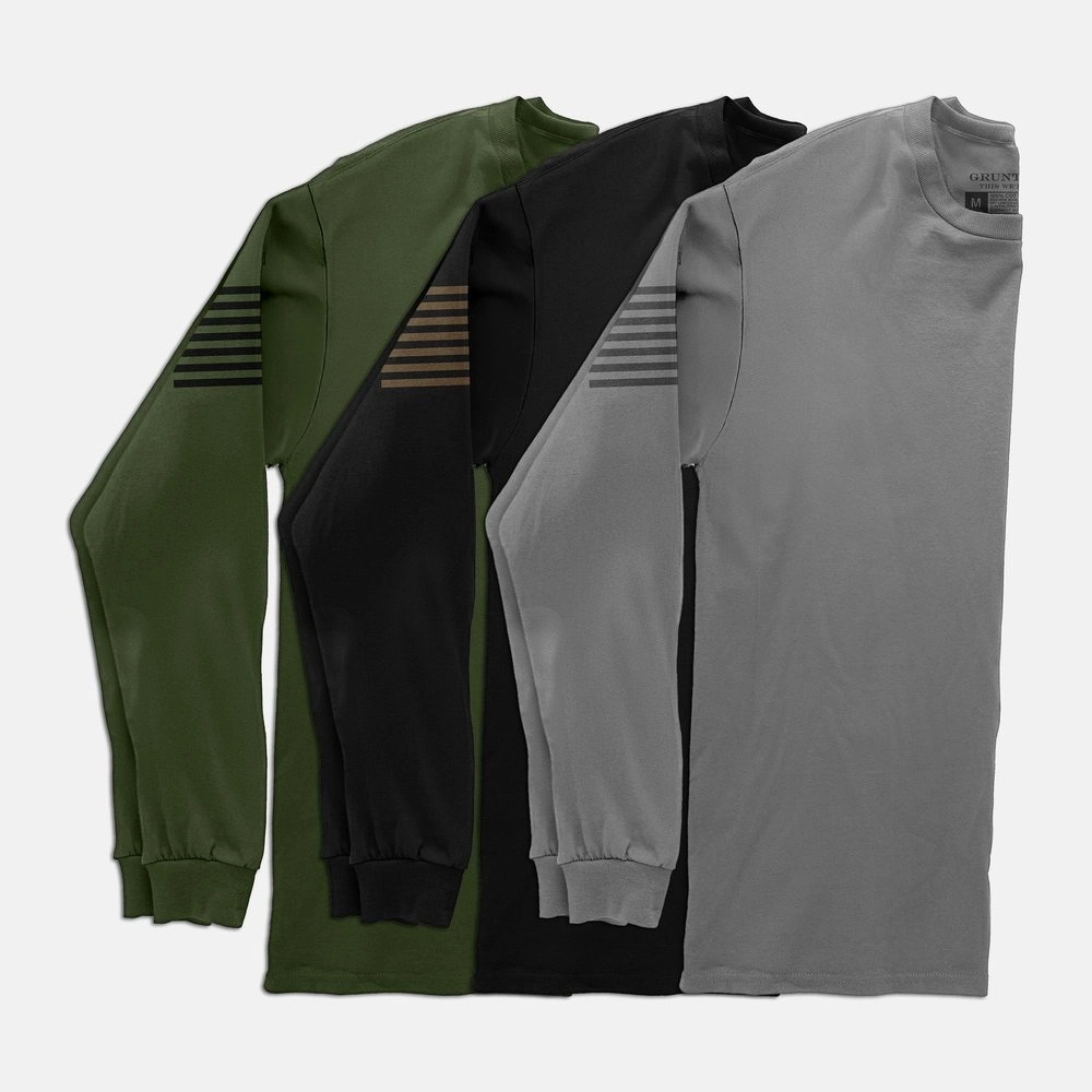 Standard Issue Core Basic Long Sleeve 3 Pack